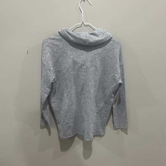 NWOT Metaphor Gray Cowl Neck Sweater Soft Knit Casual size S - Picture 3 of 4